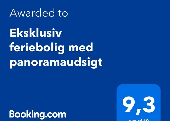 Eksklusiv Feriebolig Med Panoramaudsigt Feriehus Munkebo
